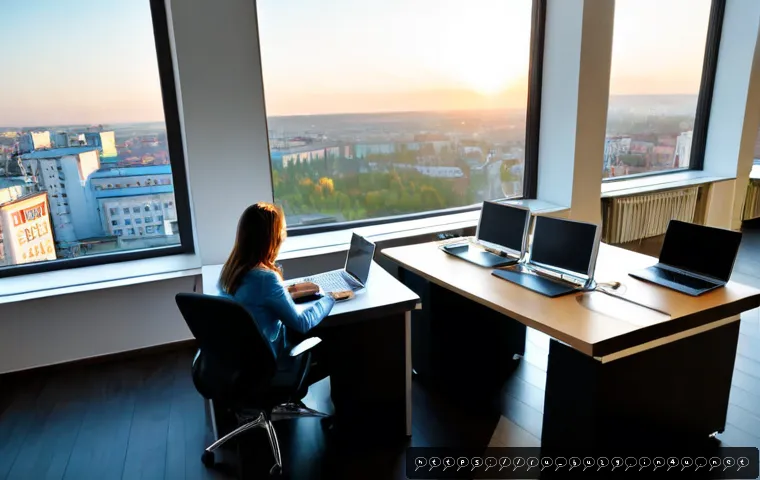 불가리아 IT 산업 성장 - Photorealistic modern technology office in Sofia, Bulgaria, diverse Bulgarian software engineers col...